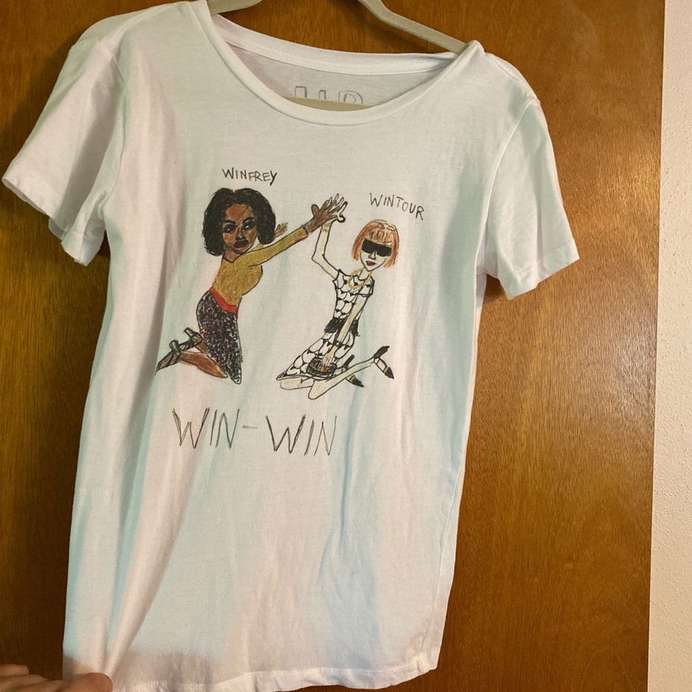 Unfortunate portrait win-win tee